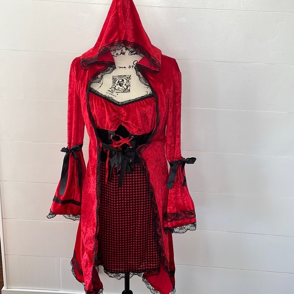 Red Riding Hood Costume, Large - Picture 1 of 2